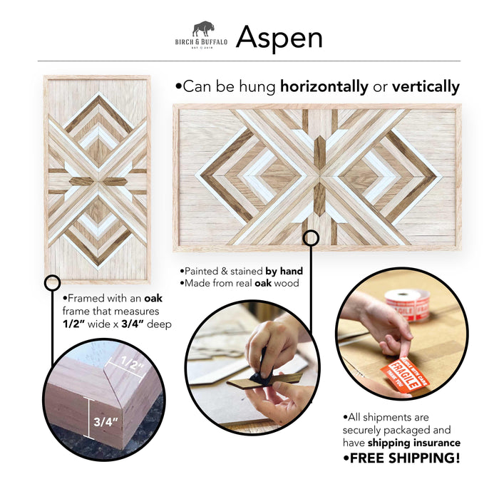 Aspen Wood Wall Art