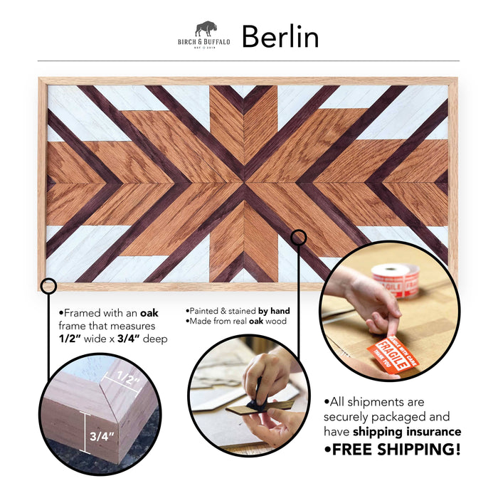 Berlin Wood Wall Art