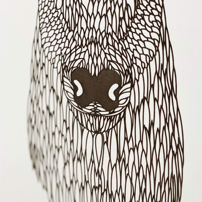 Daire Engraved Wood Wall Art
