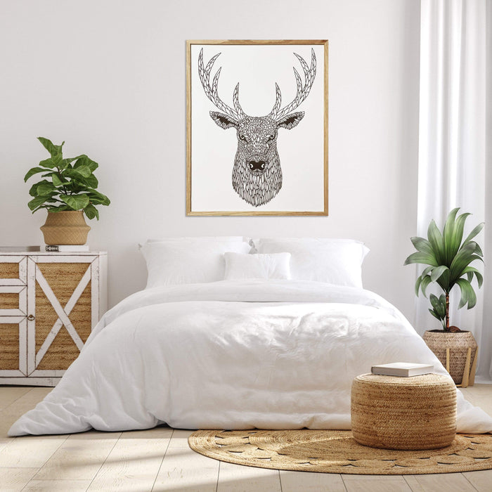 Daire Engraved Wood Wall Art