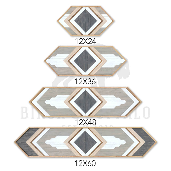 Denali Table Centerpiece & Wood Wall Hanging - Birch & Buffalo