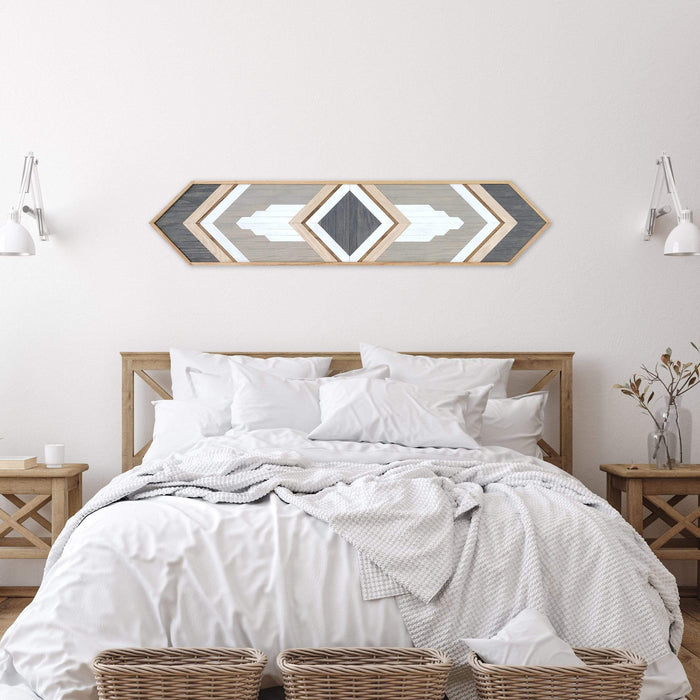Denali Table Centerpiece & Wood Wall Hanging - Birch & Buffalo