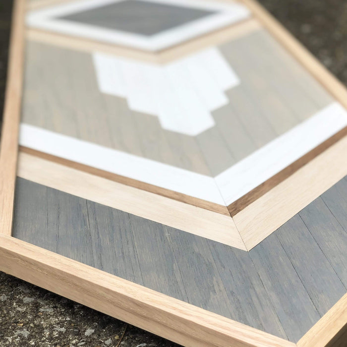 Denali Table Centerpiece & Wood Wall Hanging - Birch & Buffalo