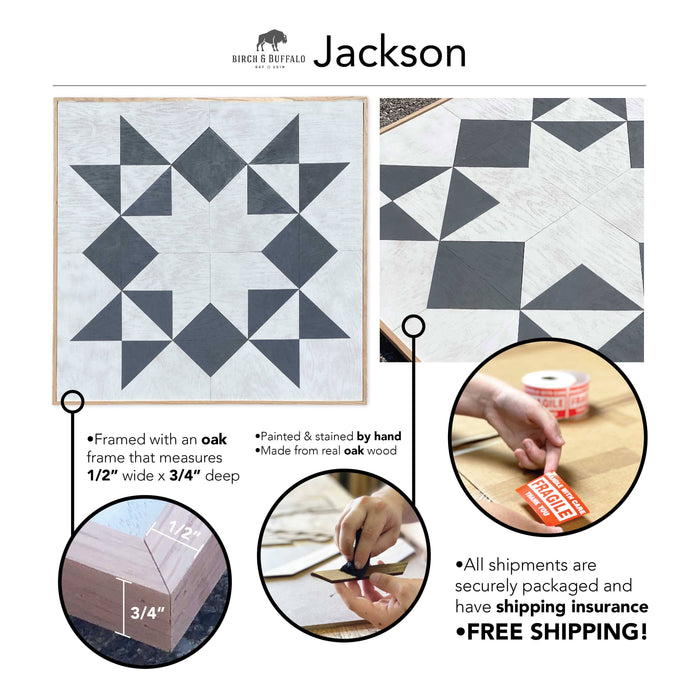 Jackson Wood Wall Art