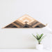Mountain Sun Wood Wall Art - Birch & Buffalo