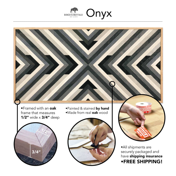 Onyx Wood Wall Art