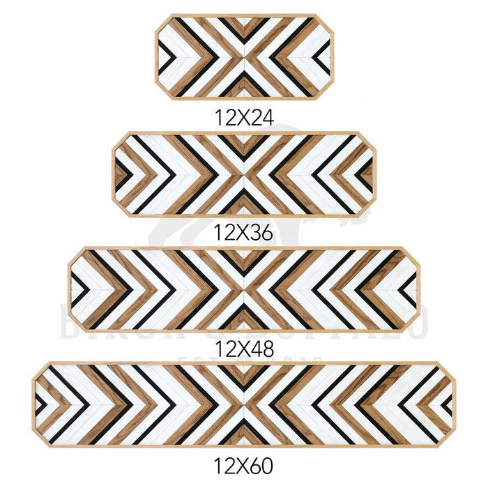 Salem Table Centerpiece & Wood Wall Hanging - Birch & Buffalo