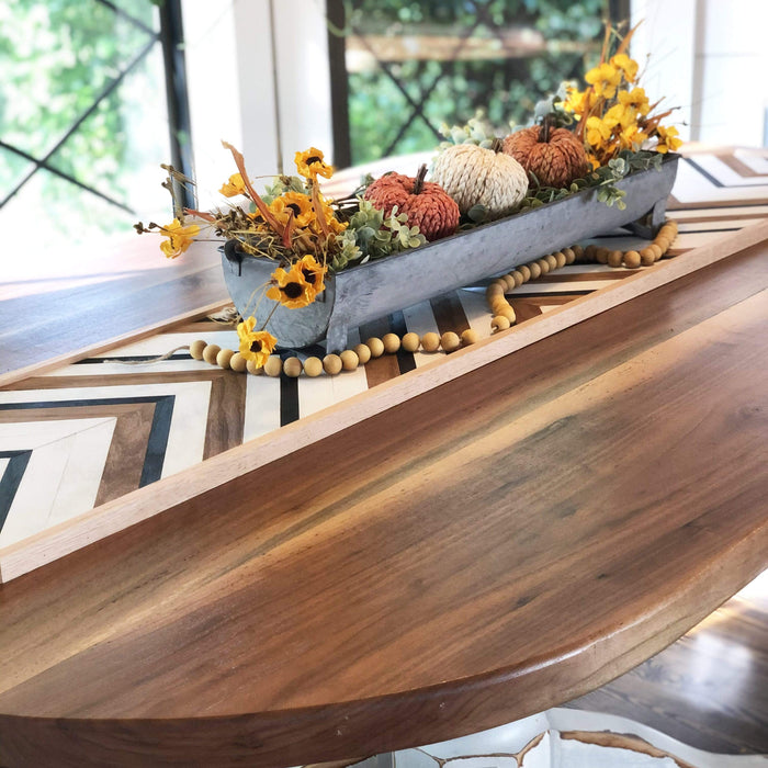 Salem Table Centerpiece & Wood Wall Hanging - Birch & Buffalo