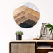 Sierra Round Wood Wall Art - Birch & Buffalo