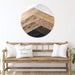 Sierra Round Wood Wall Art - Birch & Buffalo